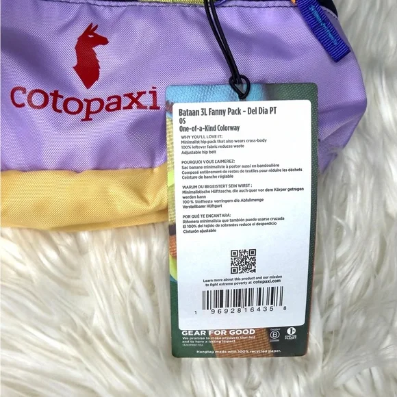 Cotopaxi Bataan 3L Fanny Pack – Del Día - Picture 6 of 6